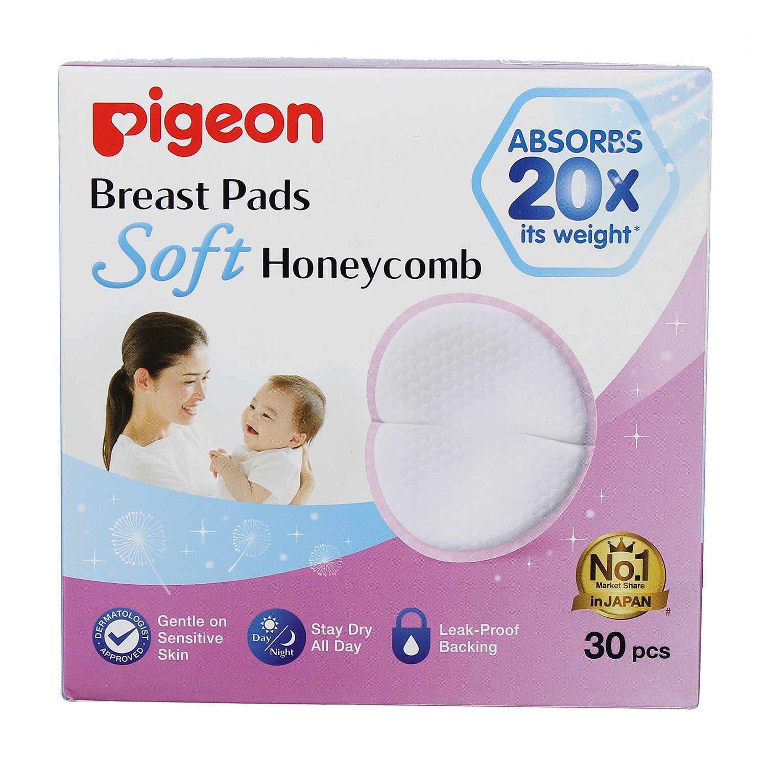 Miếng lót thấm sữa Pigeon 30pcs hình 1