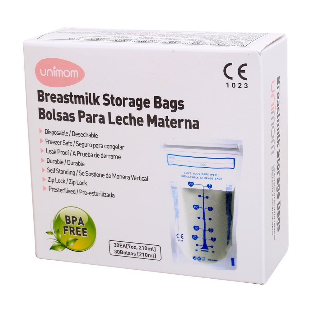 Túi trữ sữa Unimom cảm ứng nhiệt UM870176 30pcs hình 1