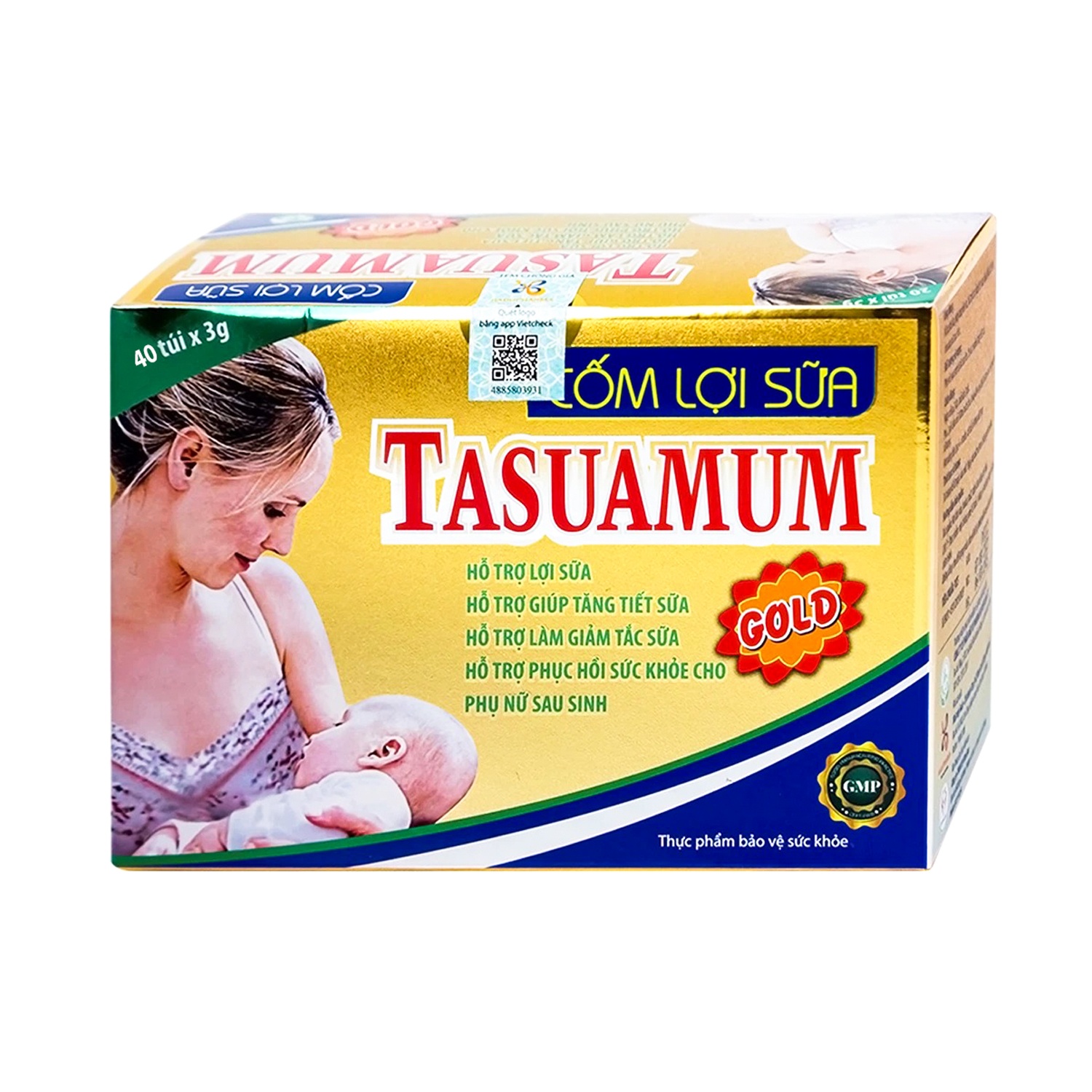 Cốm lợi sữa Tasuamum 40x3g hình 1