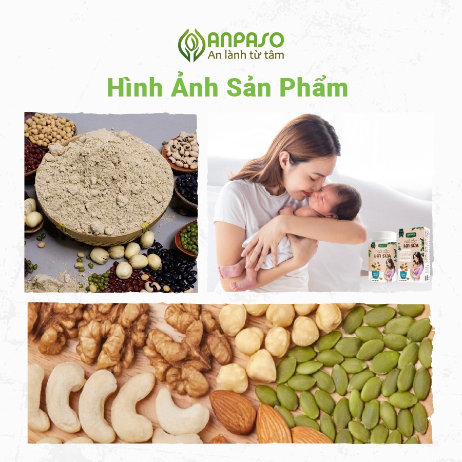 Ngũ cốc lợi sữa Anpaso 500g hình 2