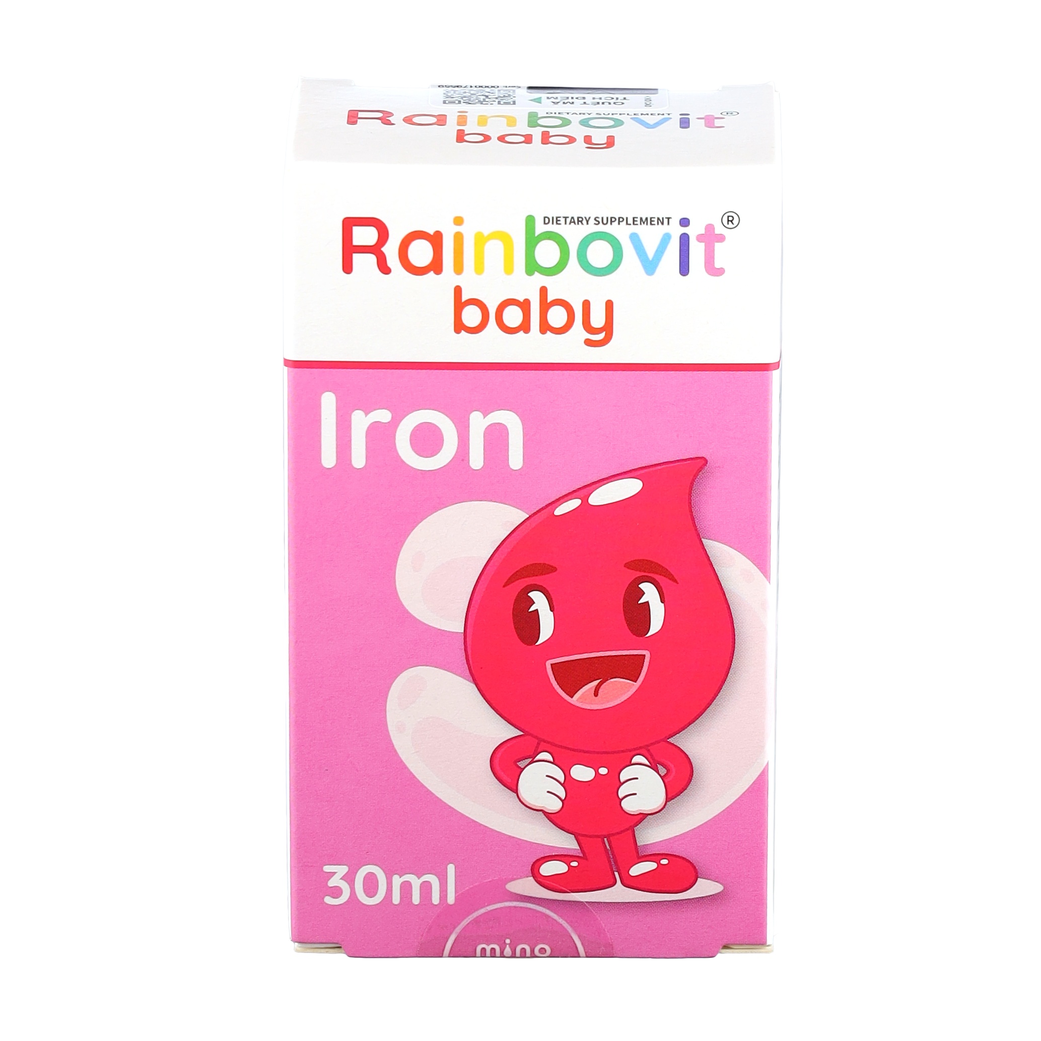 Thực phẩm bảo vệ sức khỏe Rainbovit Baby Iron 30ml hình 1
