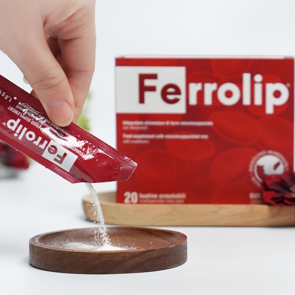 Sắt sinh học Ferrolip 20x1.8g hình 4