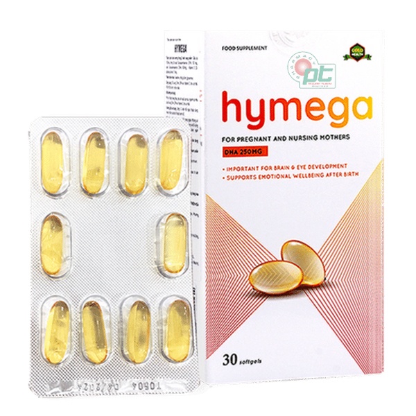 Viên uống bổ sung DHA Aplicaps Hymega (30 viên) hình 1