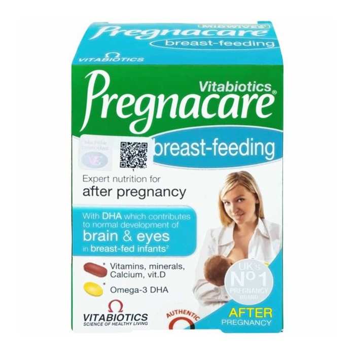 Vitamin tổng hợp cho mẹ bầu sau sinh Pregnacare (84 viên) hình 1