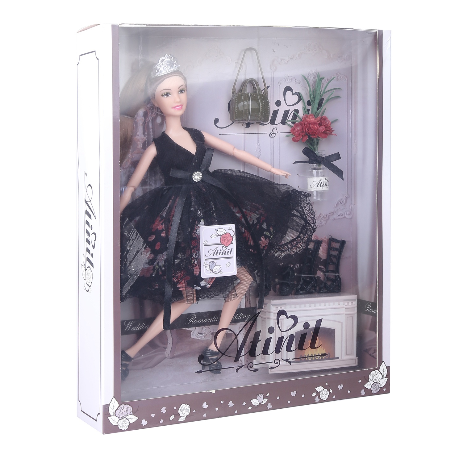 Đồ chơi búp bê váy đen CY.WX147-6