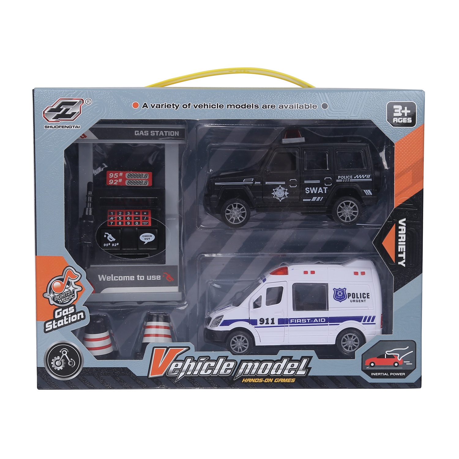 Set đồ chơi trạm xăng di động CY.JW567-120 hình 1