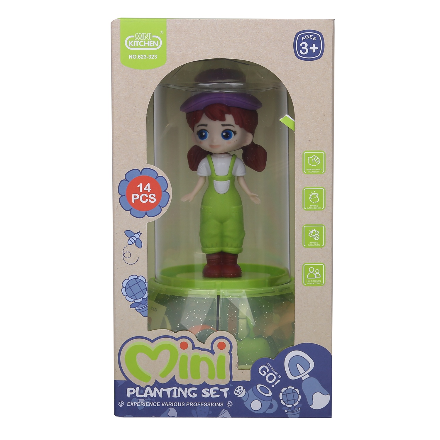 Set đồ chơi trồng hoa đa năng CY.623-323 hình 2