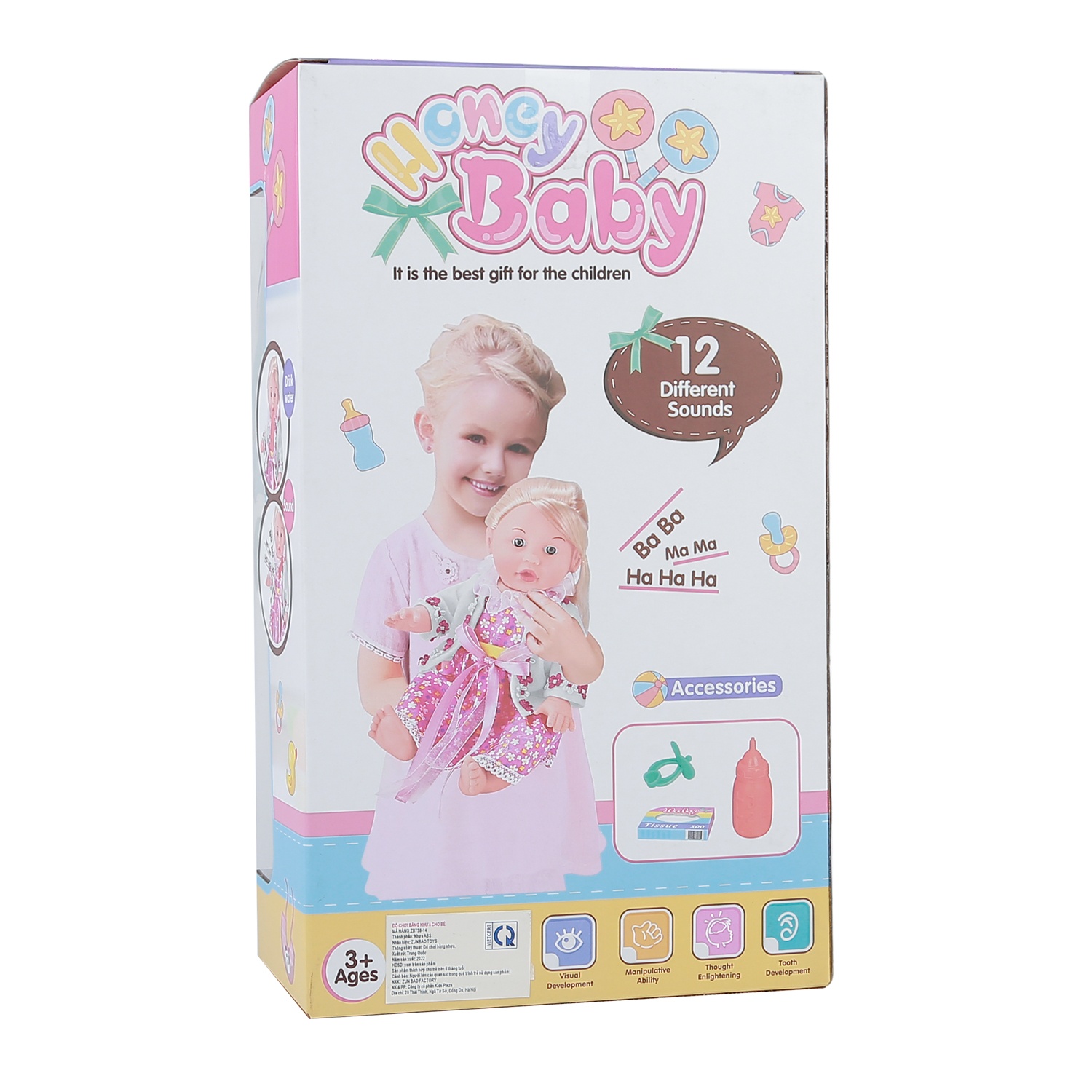 Đồ chơi búp bê CY.ZB758-14 hình 3