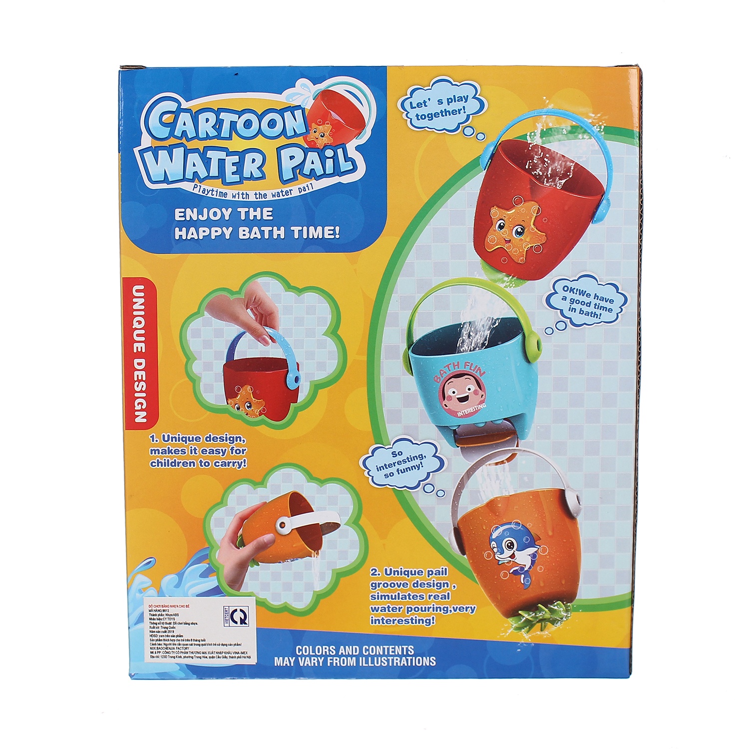 Đồ chơi bồn tắm gương quay IM hình 3