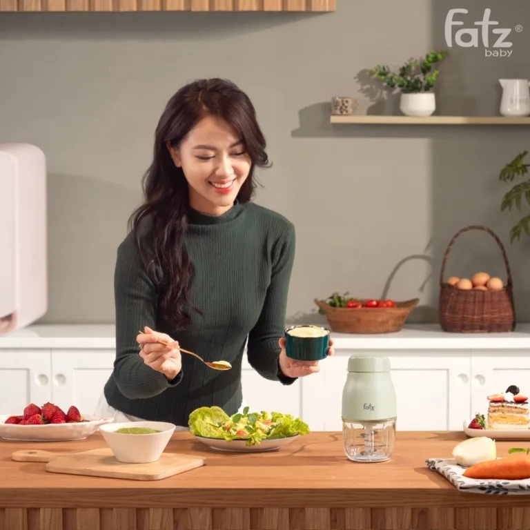 Máy xay thức ăn dặm đa năng FatzBaby FB5001MB 0.3 lít hình 8