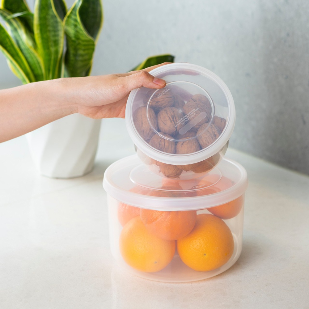 Hộp đựng thực phẩm tròn Hokkaido 750ml đa dnagj kích thước, màu sắc