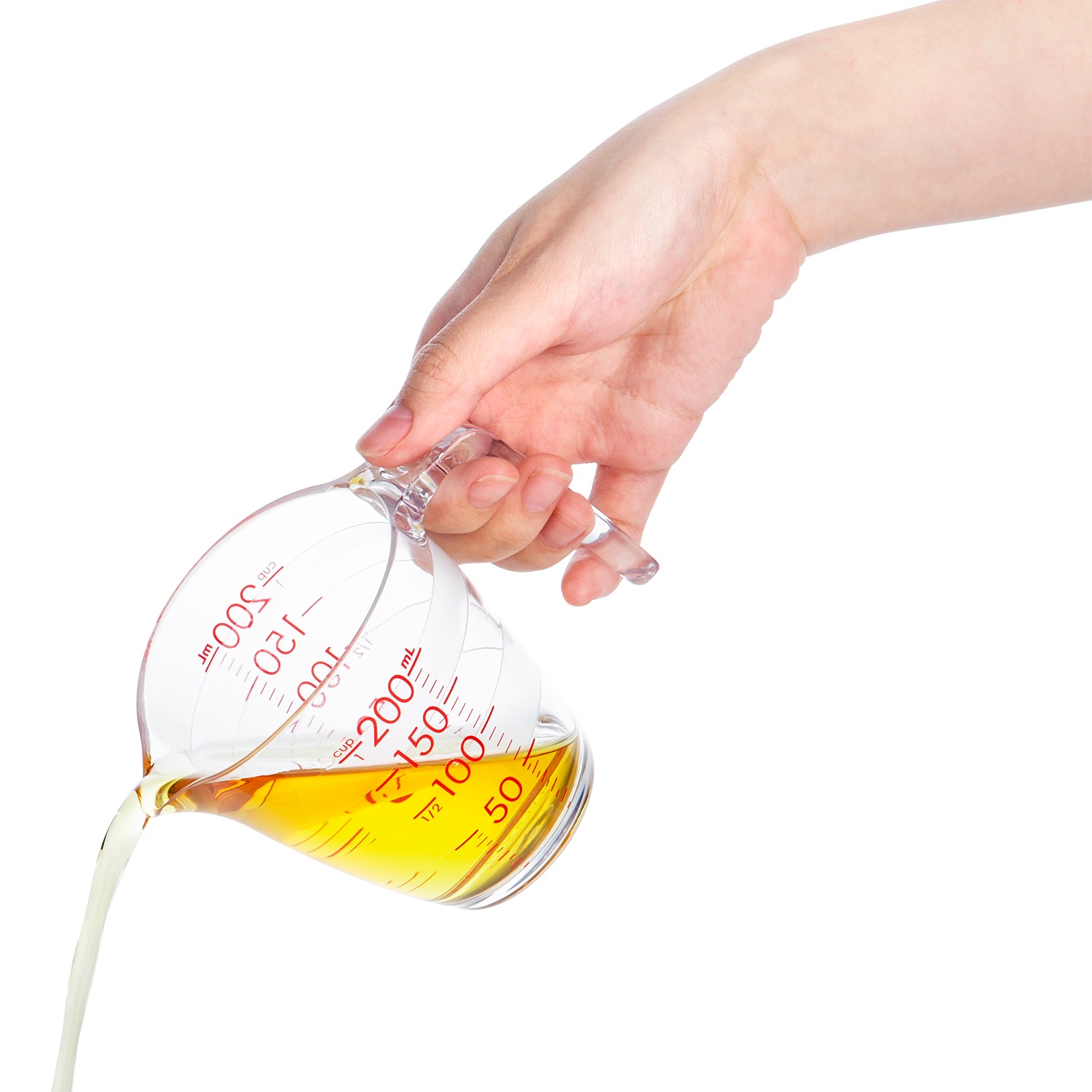 Cốc đong thực phẩm Yoko Inochi 200ml đựng thực phẩm cần thiết