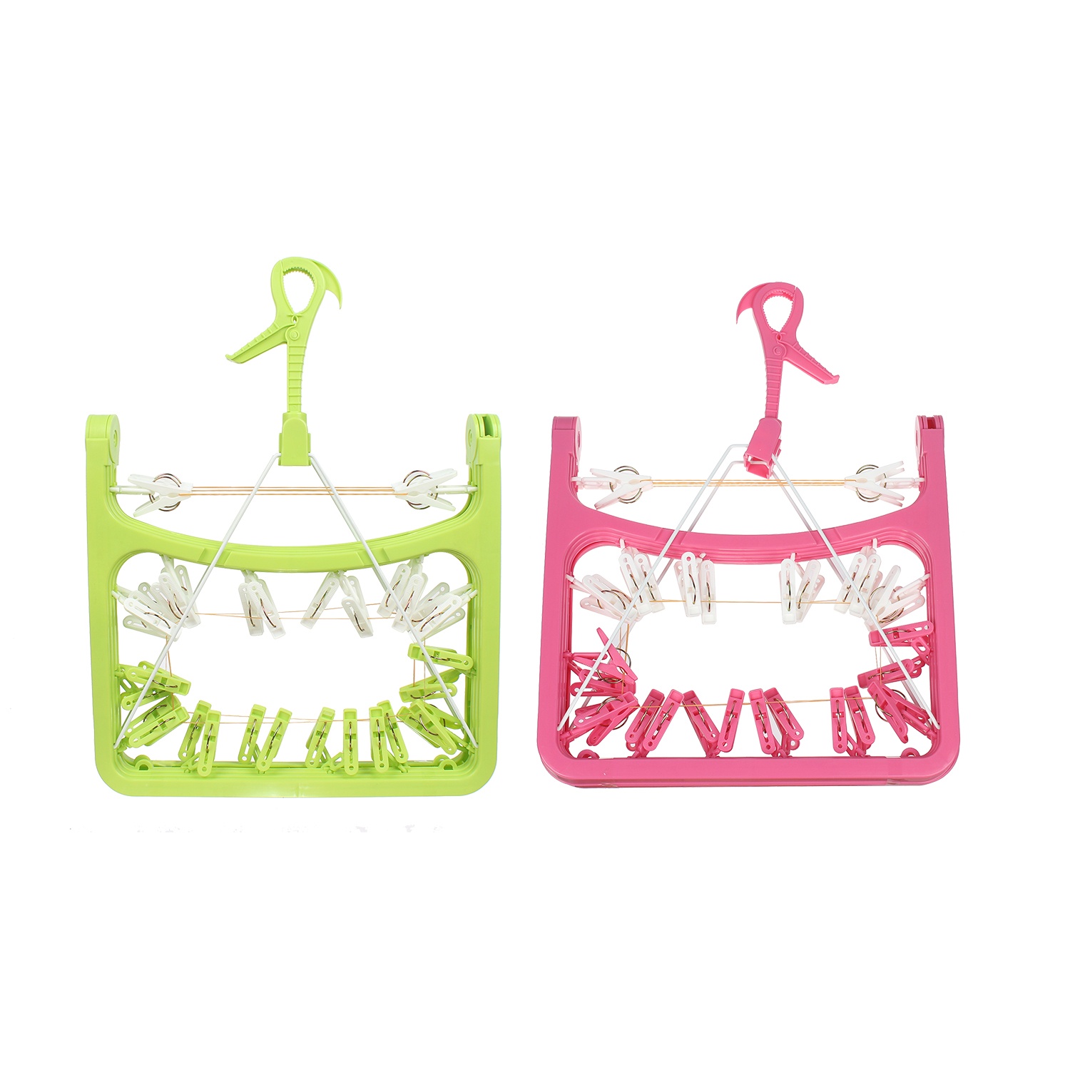 Móc chùm nhựa 32 kẹp Leveci 32B hình 2