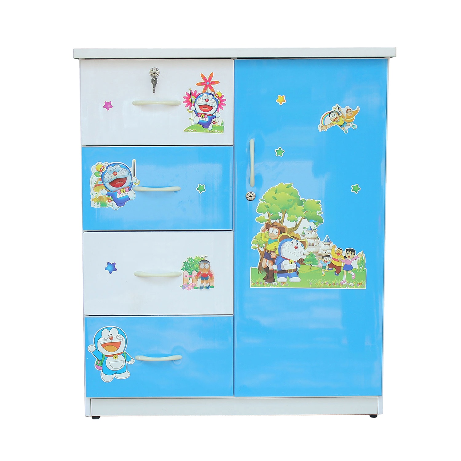 Tủ nhựa đài loan cho bé C13 - 4 tầng hình 1