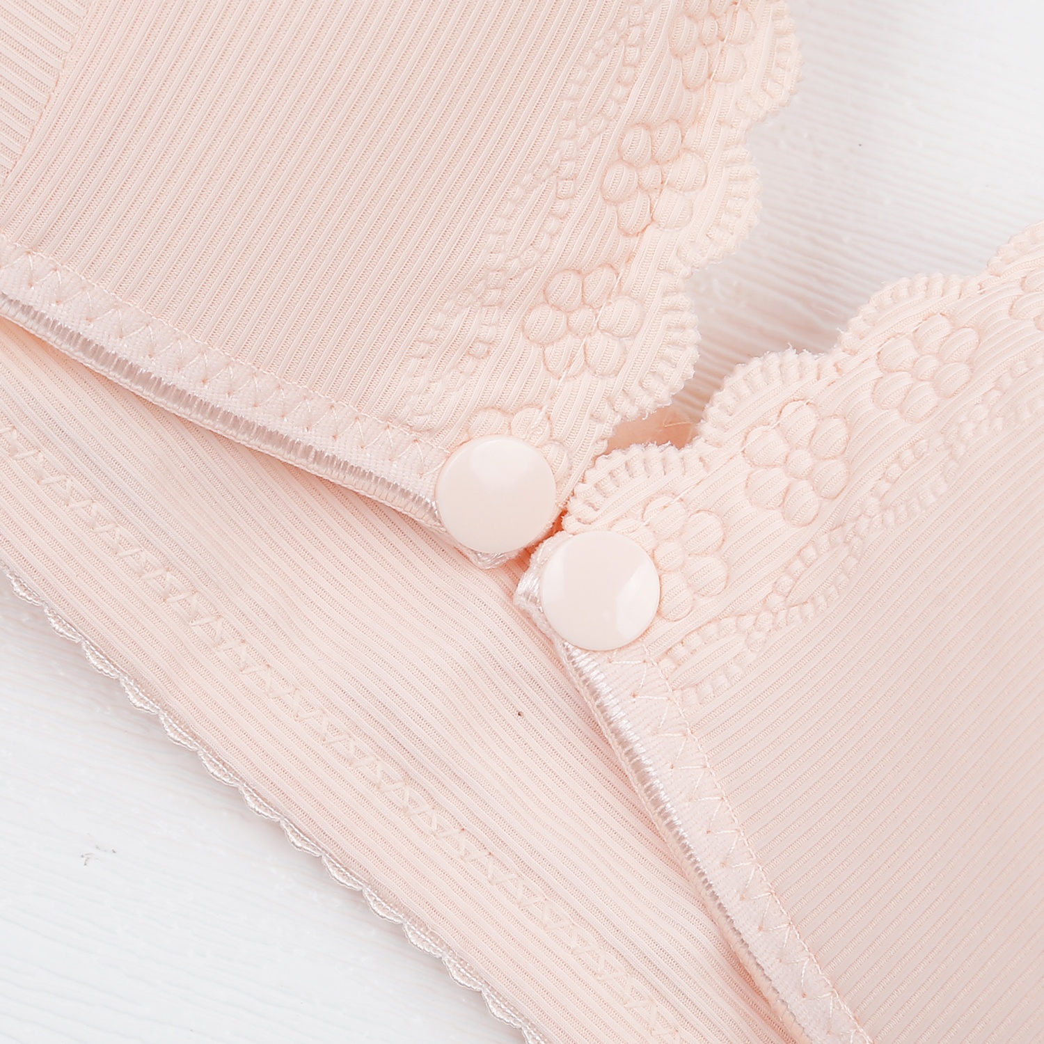 Áo lót khuy bấm 288 AC23 (Hồng Cam) hình 2