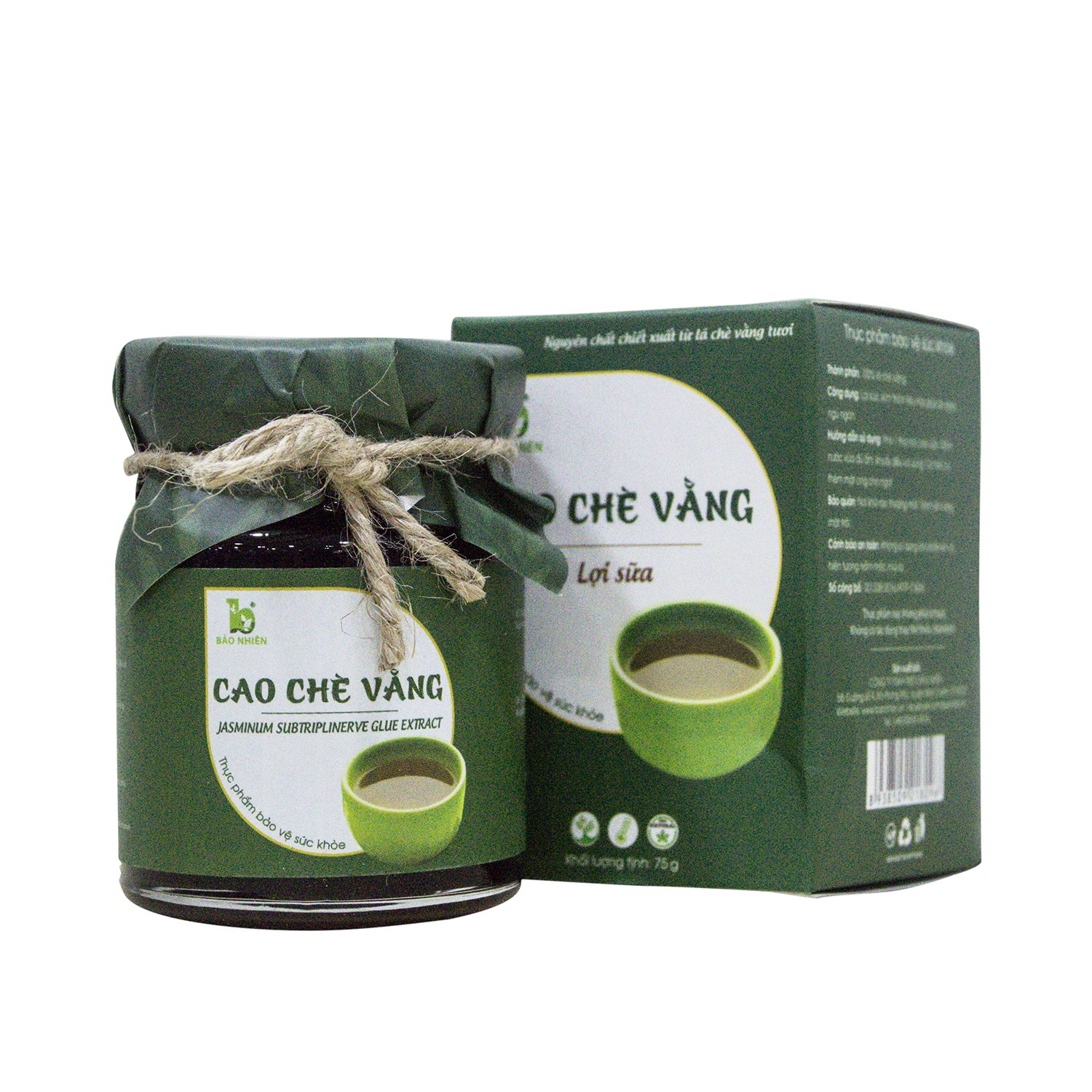 Cao chè Vằng lợi sữa BN 75g hình 1