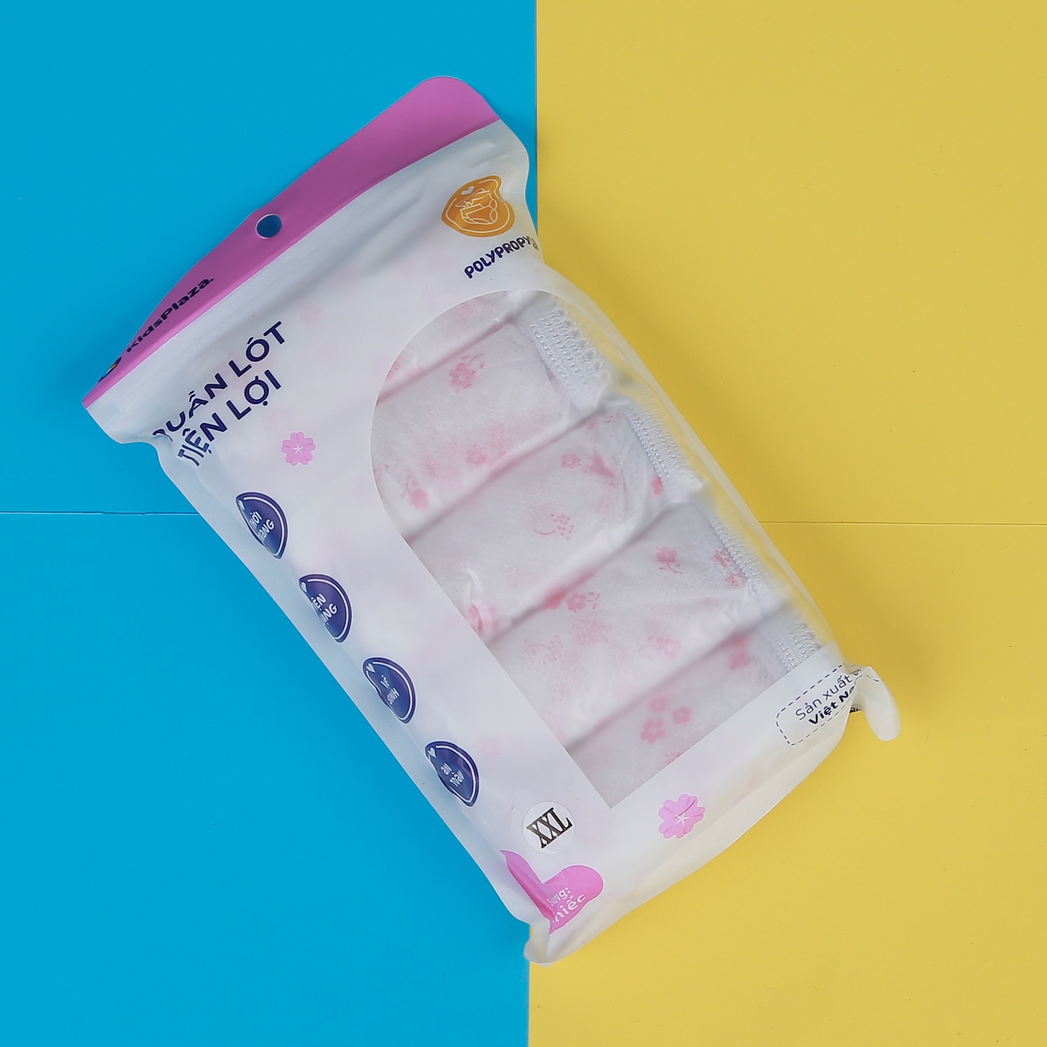 Set 5 quần lót tiện lợi KidsPlaza PP BA21 size XXL hình 3