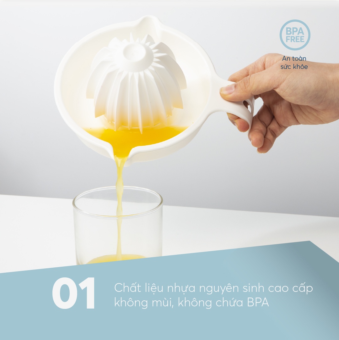 Bộ dụng cụ vắt cam chanh Yoko Inochi (màu ngẫu nhiên) hình 6