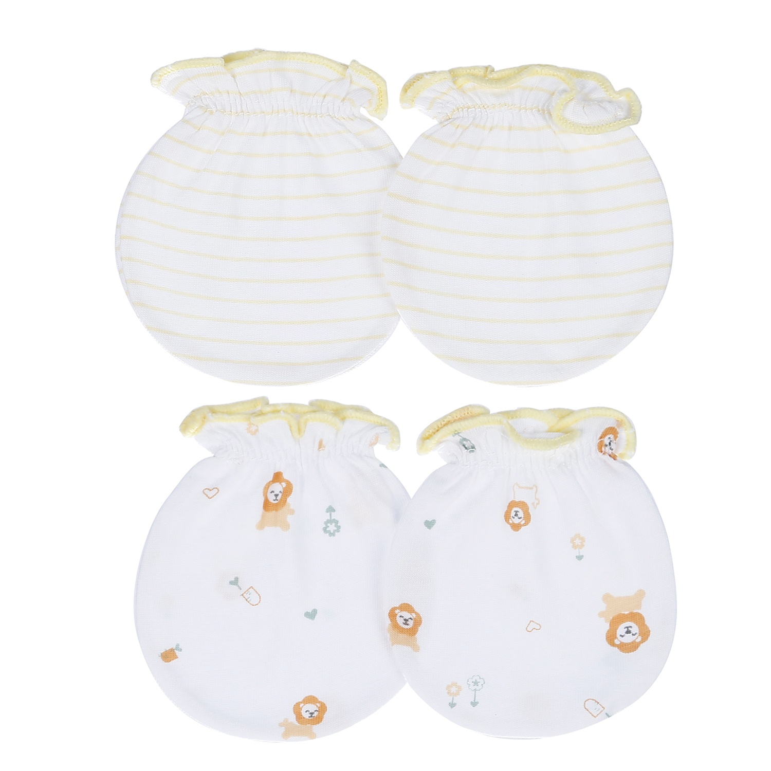 Set 2 bao tay thun KidsPlaza BA21 (Vàng) hình 1