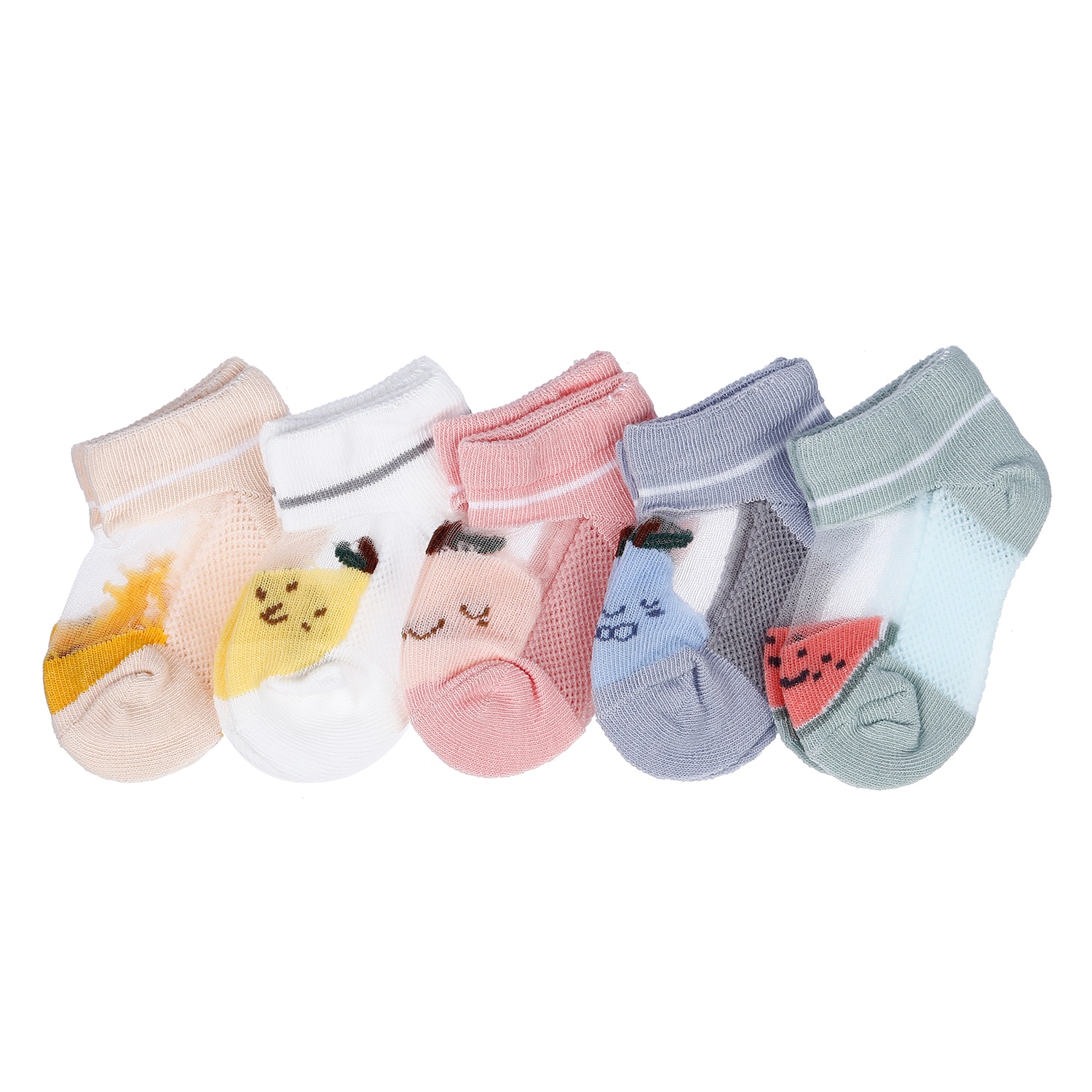 Set 5 tất lưới cho bé in hình AC21H hình 1