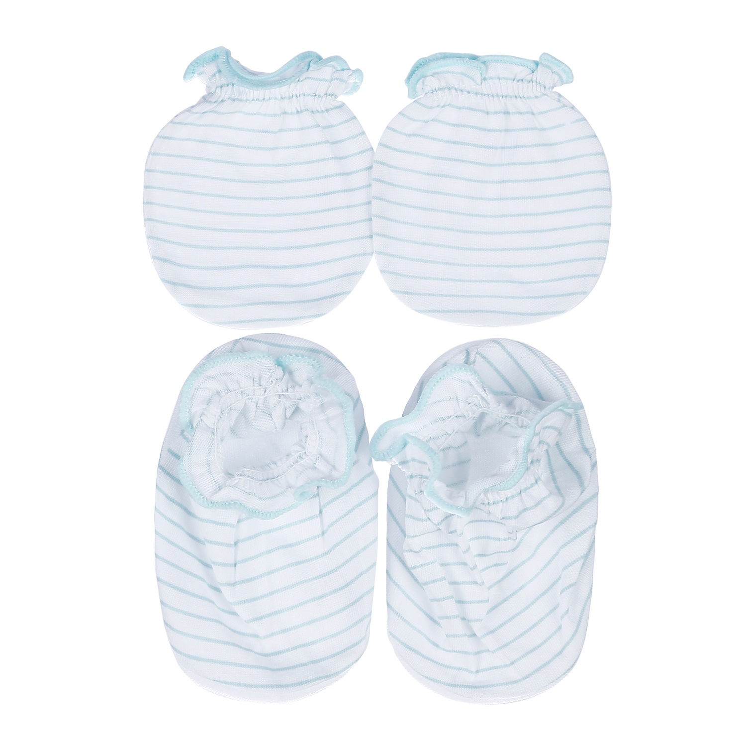 Set bao tay, bao chân thun KidsPlaza BA21 (Xanh Ngọc) hình 1