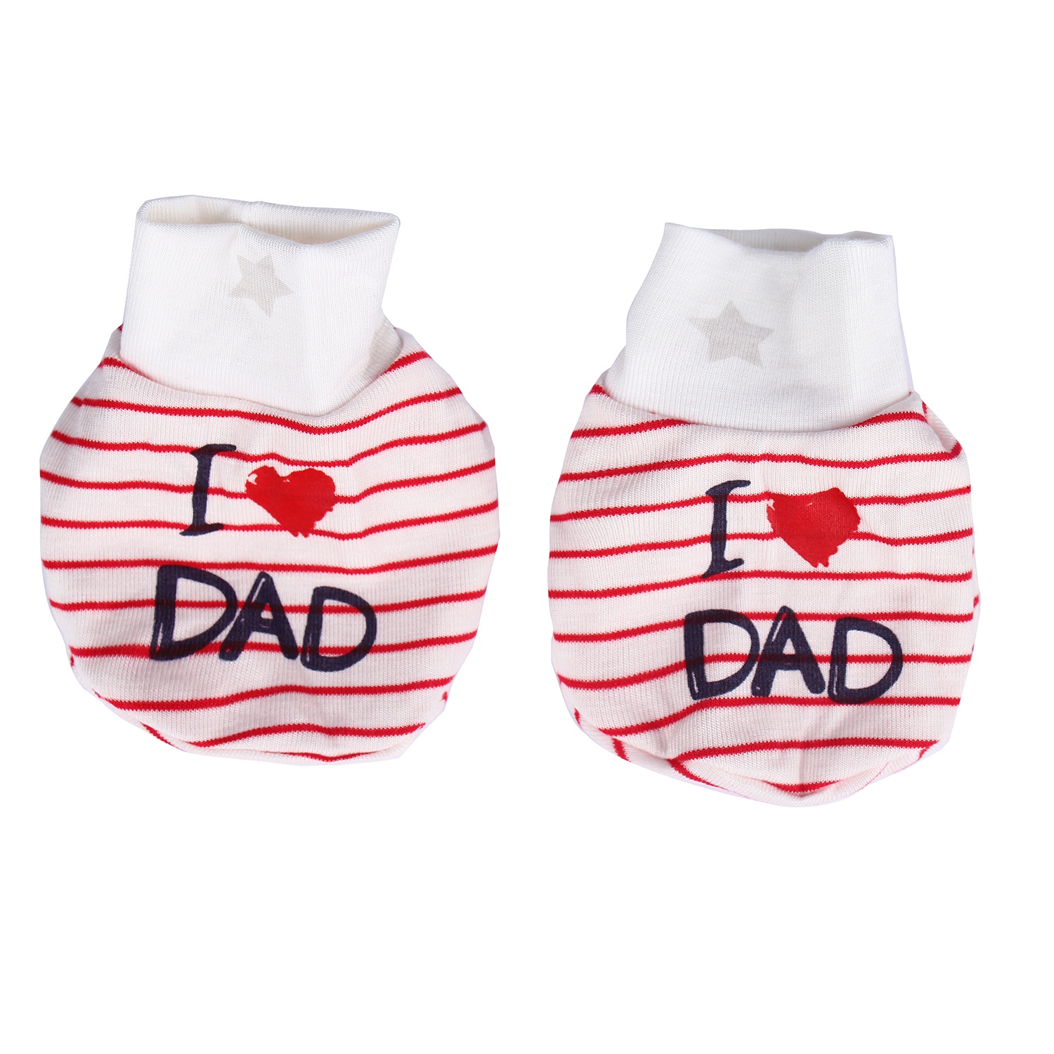 Set bao tay chân Otis kẻ ngang KidsPlaza ND21H (Trắng) hình 3