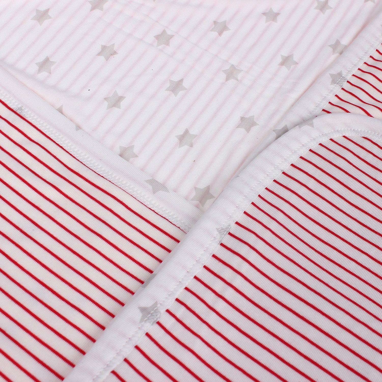 Chăn ủ có mũ Otis kẻ ngang KidsPlaza ND21H (Trắng) hình 2