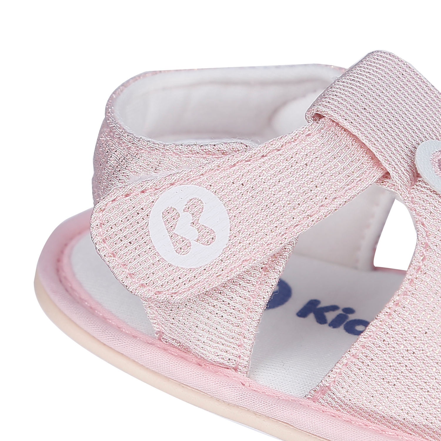 Sandal tập đi cho bé KidsPlaza hình Thỏ họa tiết bèo K23 (Hồng) hình 3