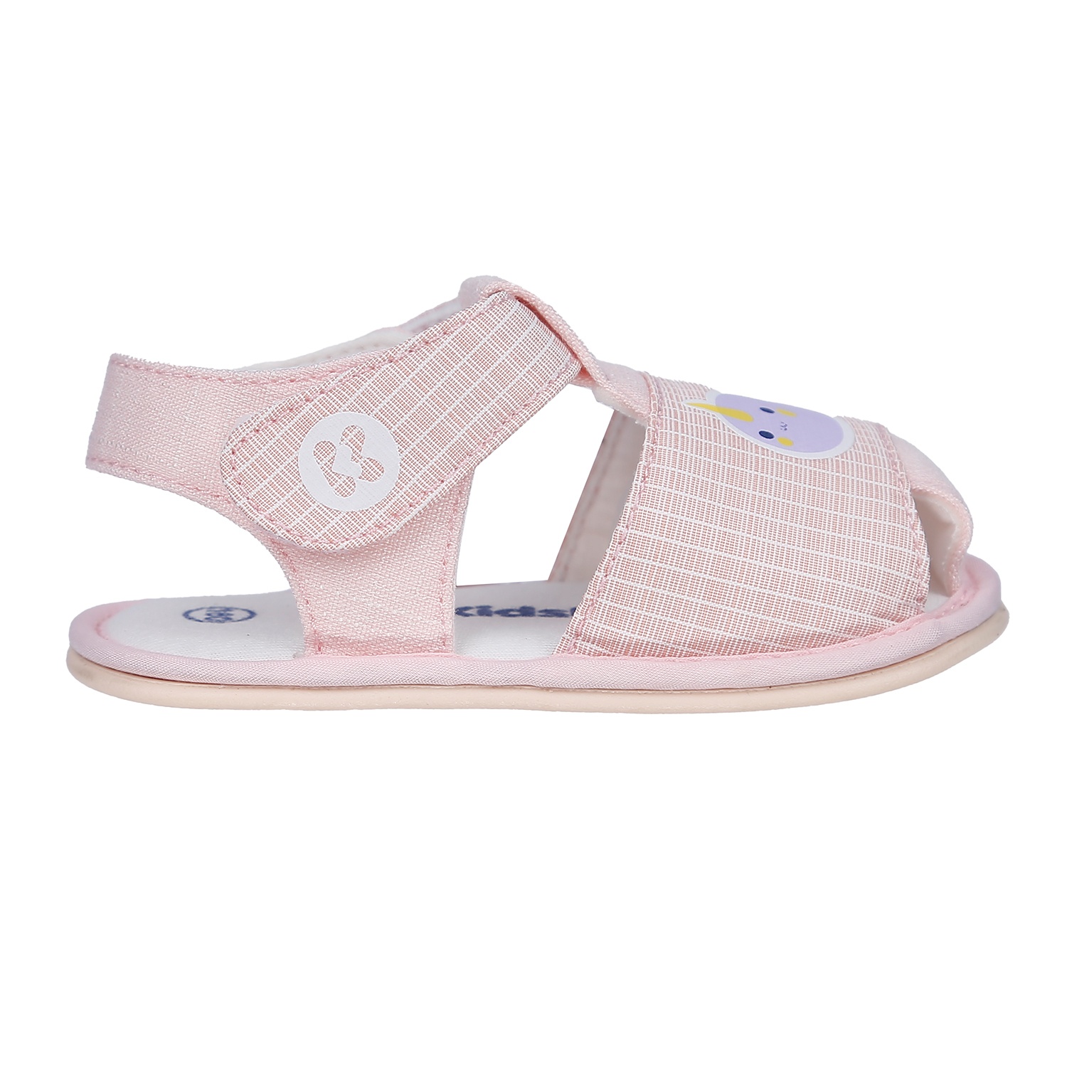 Sandal tập đi cho bé KidsPlaza in hình Cá K25 (Hồng) hình 3