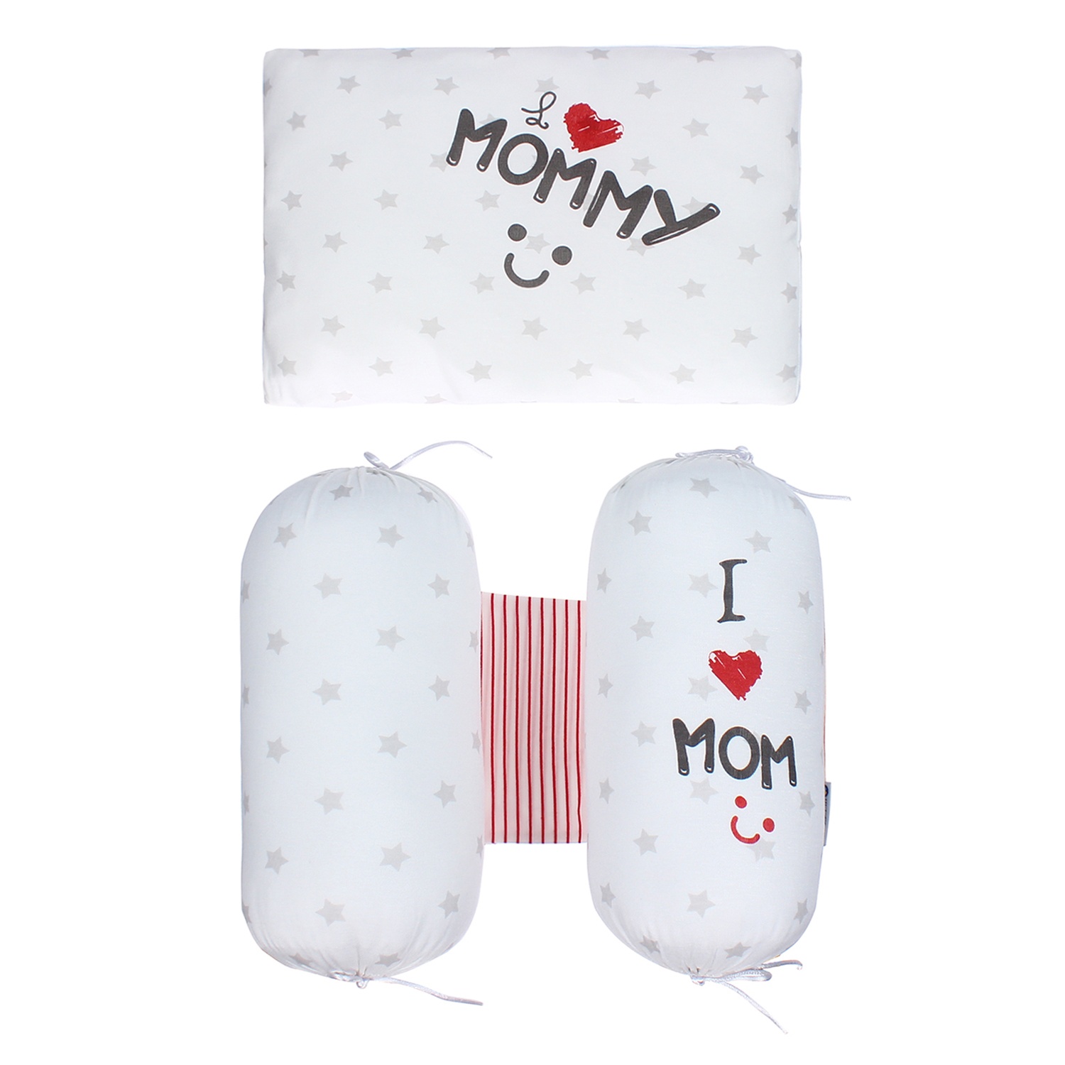 Set gối chặn Otis in sao KidsPlaza ND21H (Trắng) hình 1