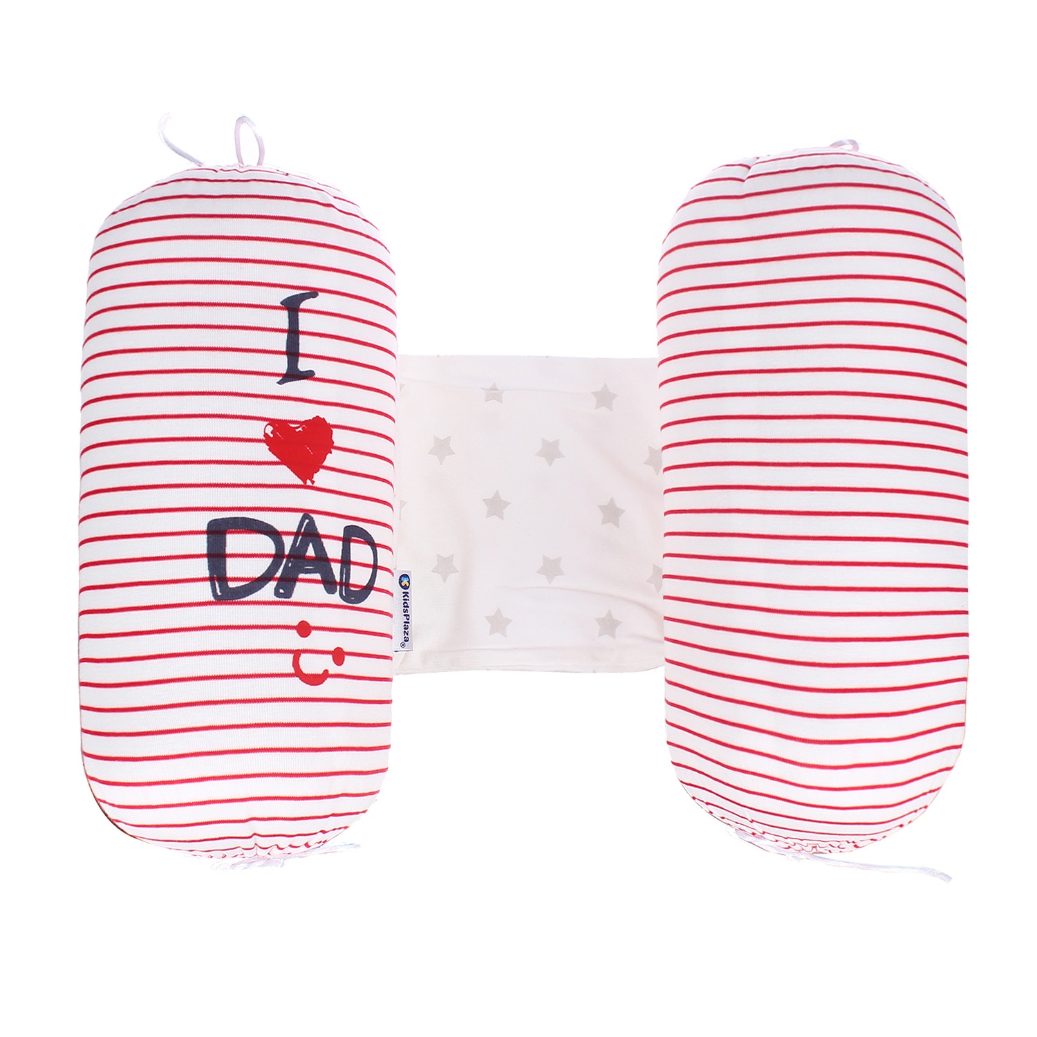 Set gối chặn Otis kẻ ngang KidsPlaza ND21H (Trắng) hình 3