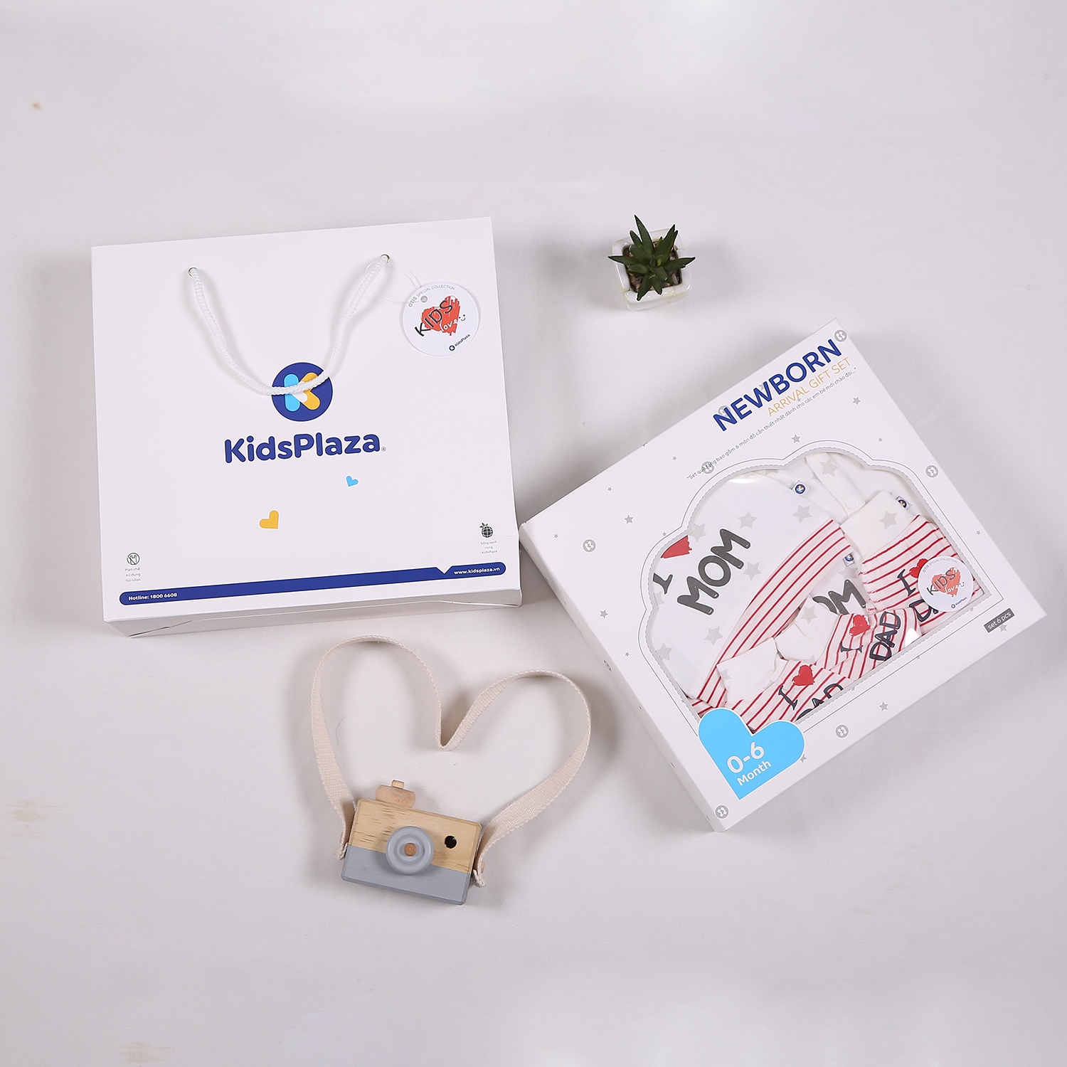 Set quà tặng Otis in hình sao KidsPlaza ND21H (Trắng) hình 2