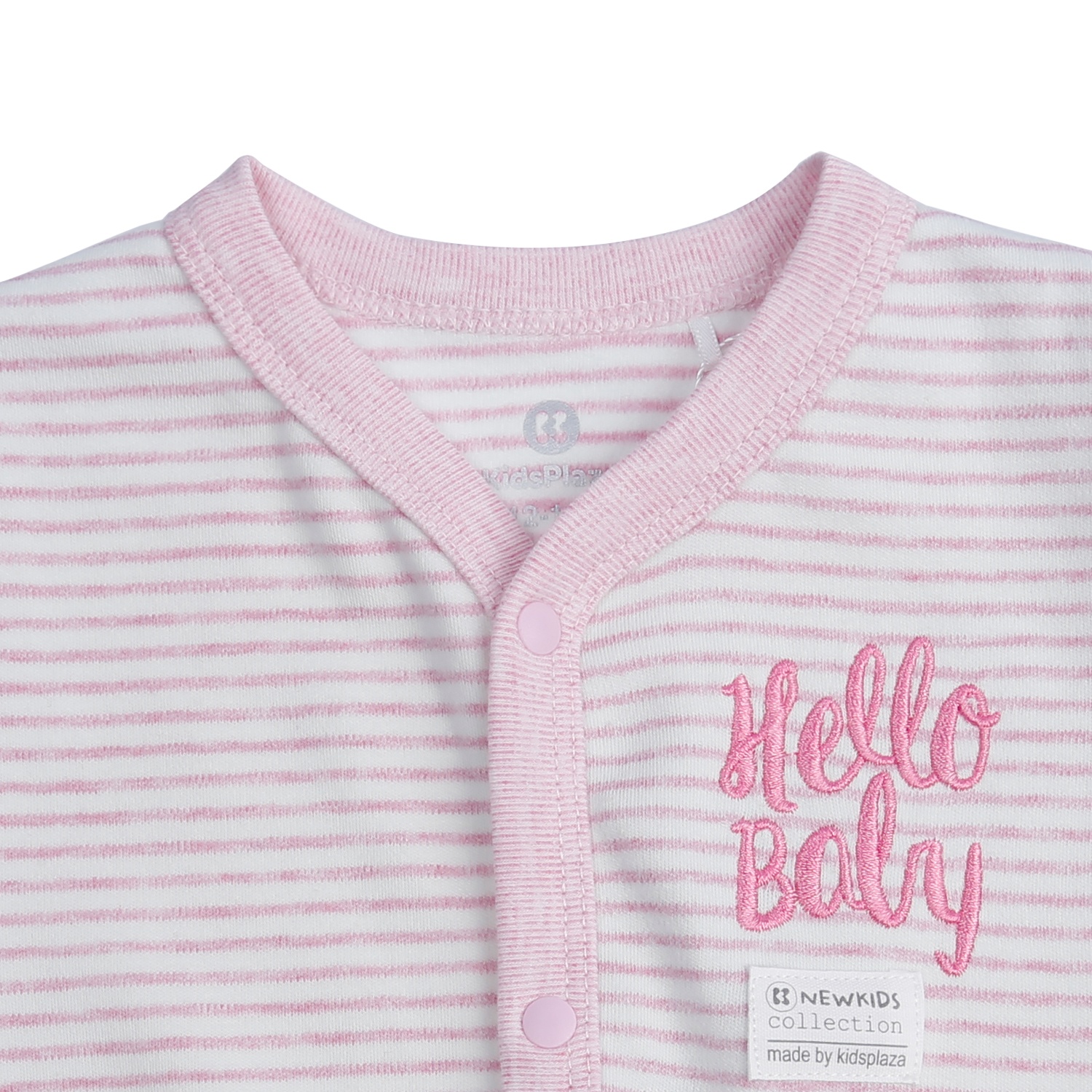 Áo gile sơ sinh nhung bé gái KidsPlaza ND21D (Hồng) hình 2