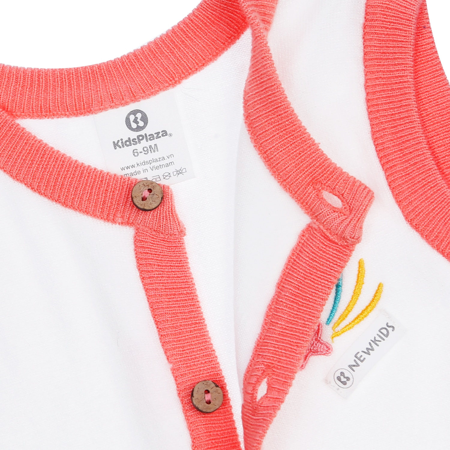 Áo len gile Hello HCD bé gái KidsPlaza ND21D (Trắng) hình 3