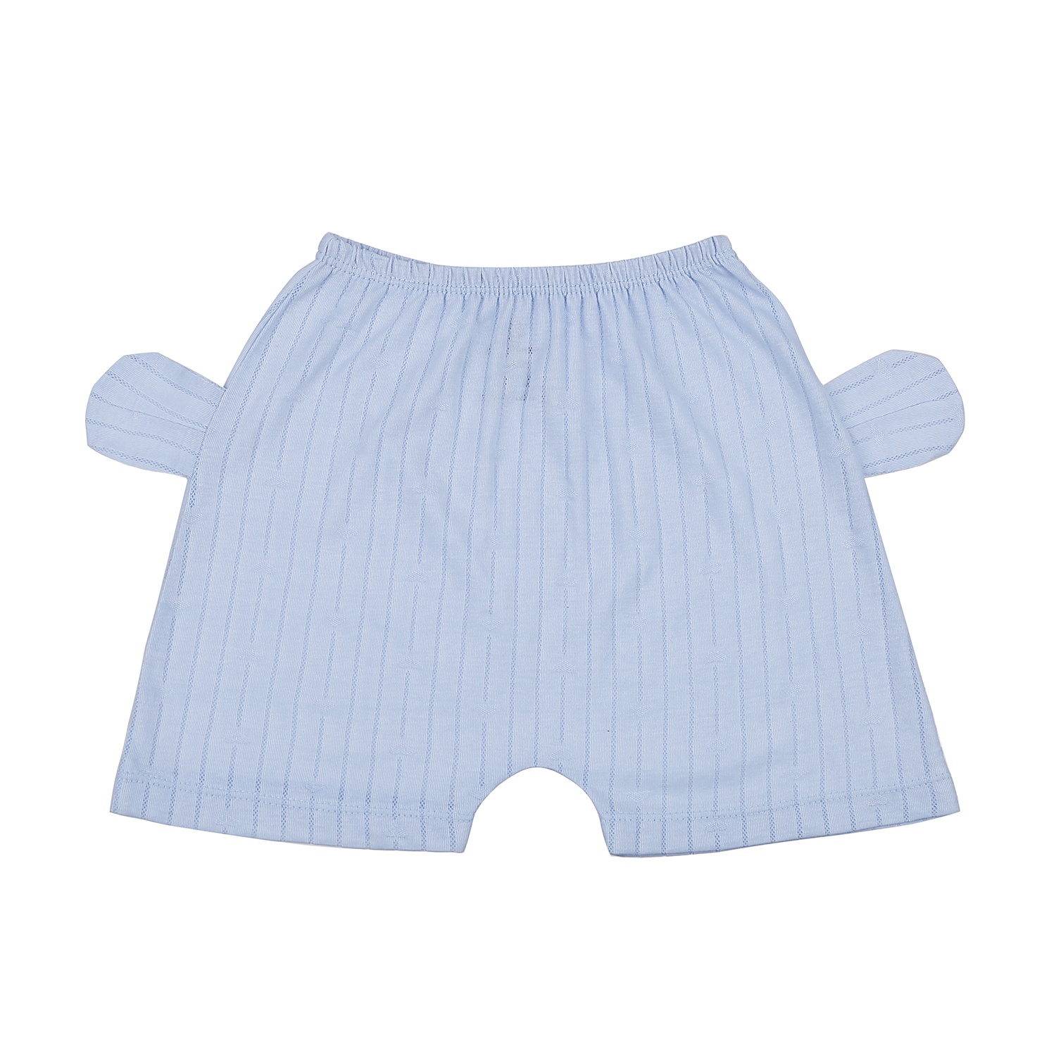 Bộ quần áo ba lỗ KidsPlaza túi gấu ngực HN21H (Xanh Trắng) hình 6