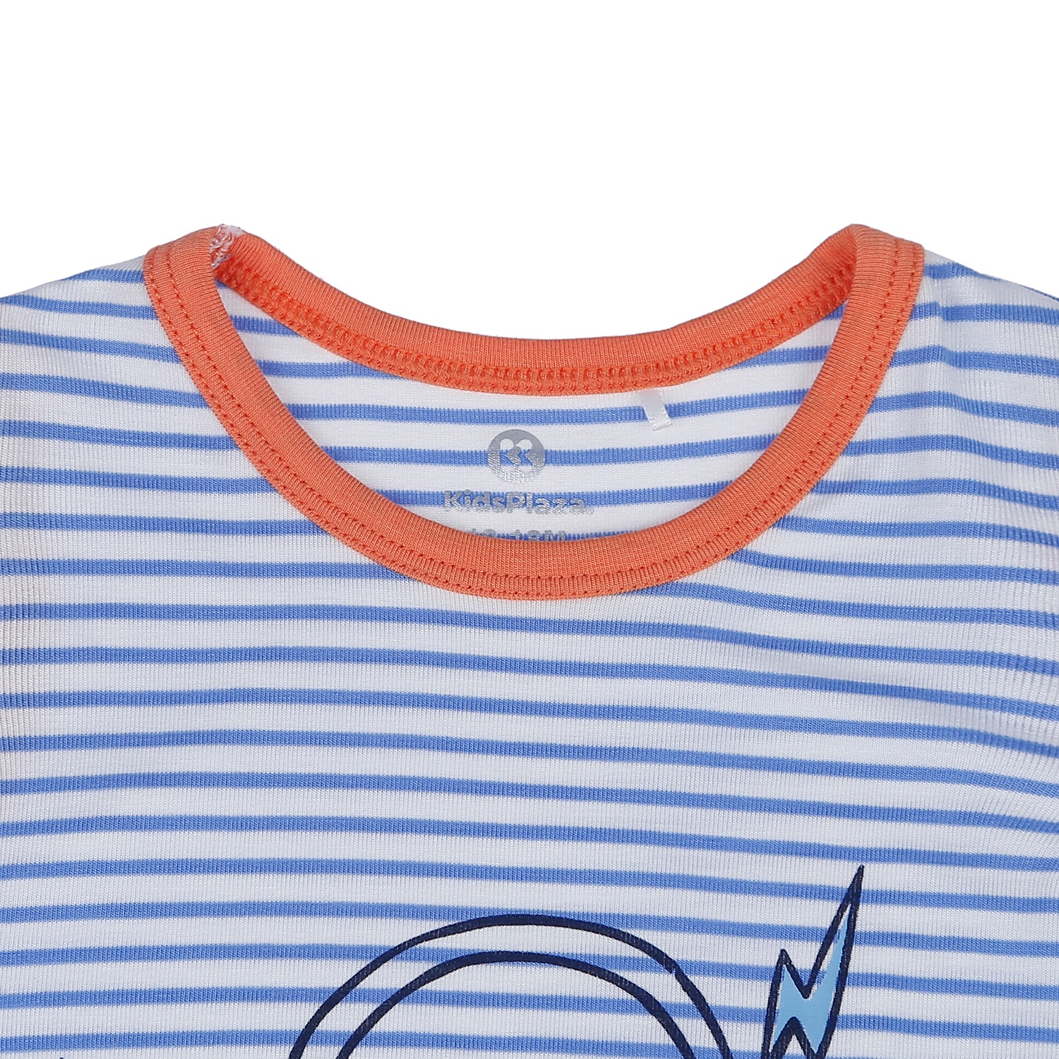 Bộ quần áo ba lỗ Otis KidsPlaza dành cho bé trai ND21H (Kẻ Xanh) hình 2