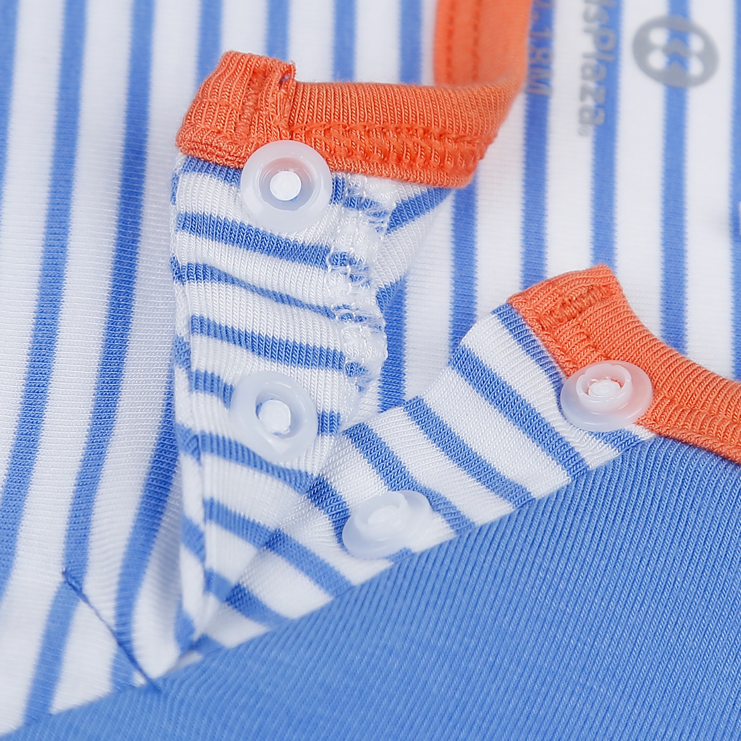 Bộ quần áo cộc tay cài vai Otis KidsPlaza in hình Khủng Long cho bé trai ND21H (Kẻ Xanh) hình 3