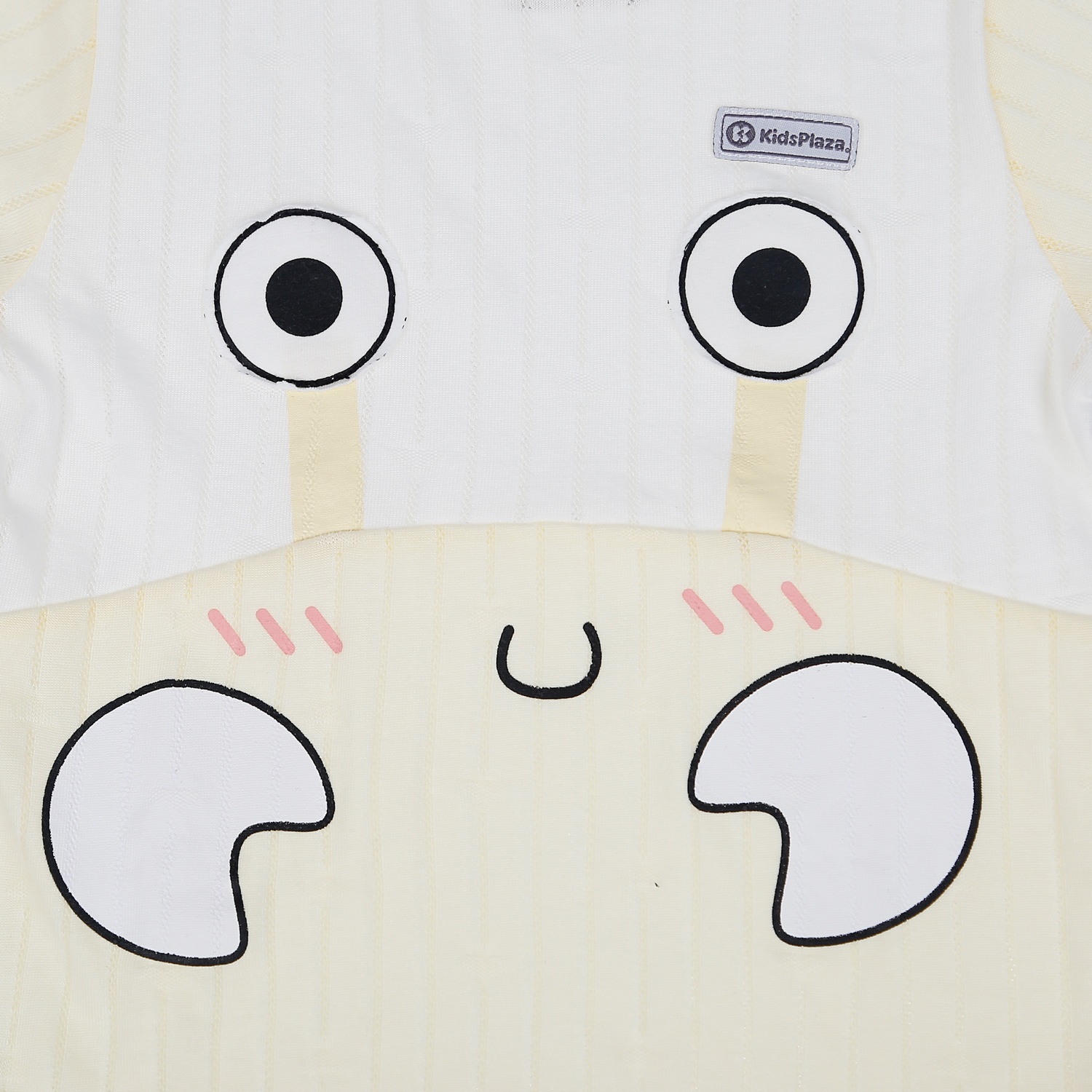 Bộ quần áo cộc tay KidsPlaza cài vai in hình Cua HN21H (Vàng) hình 5