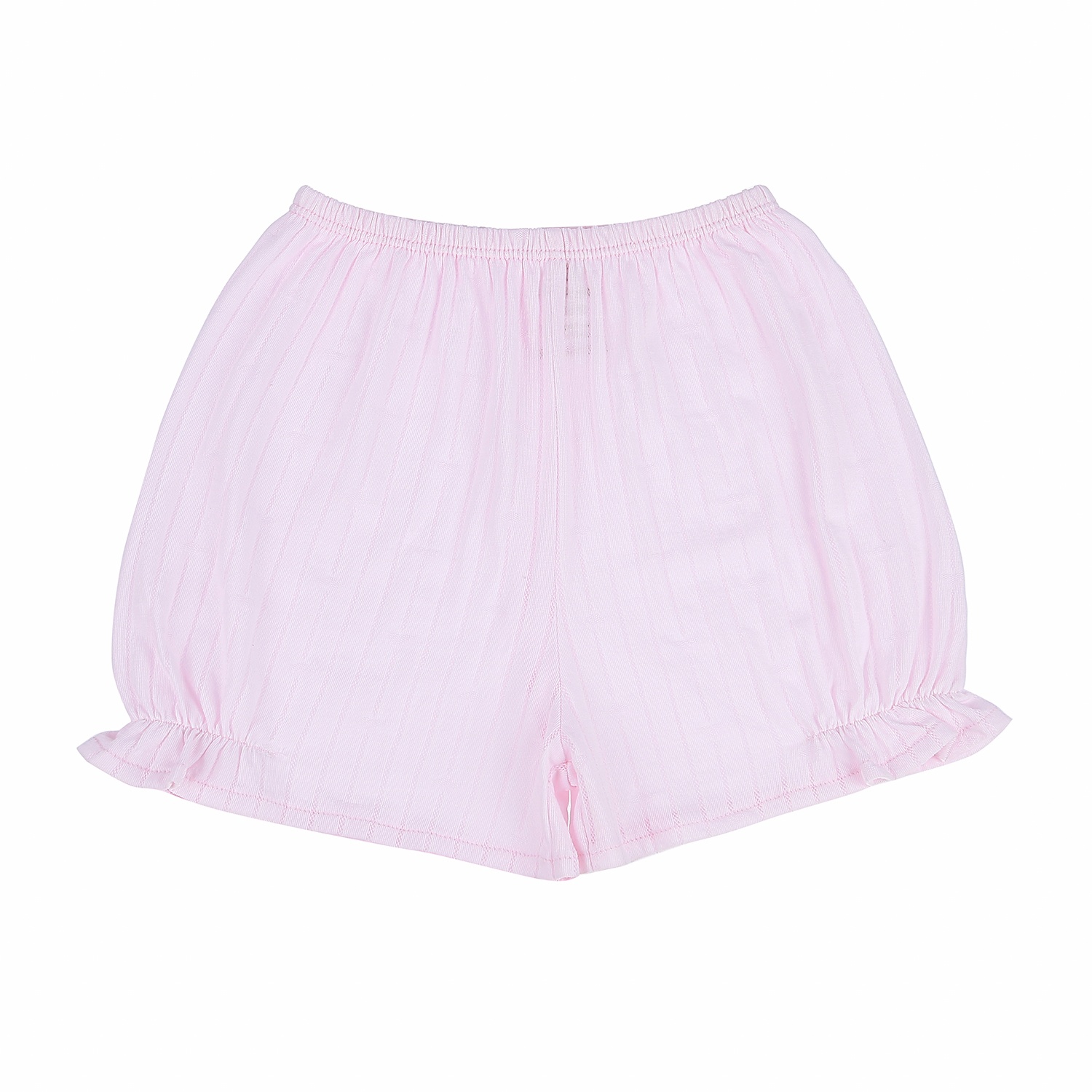 Bộ quần áo sát nách bé gái KidsPlaza có bèo ngực HN21H (Hồng) hình 8