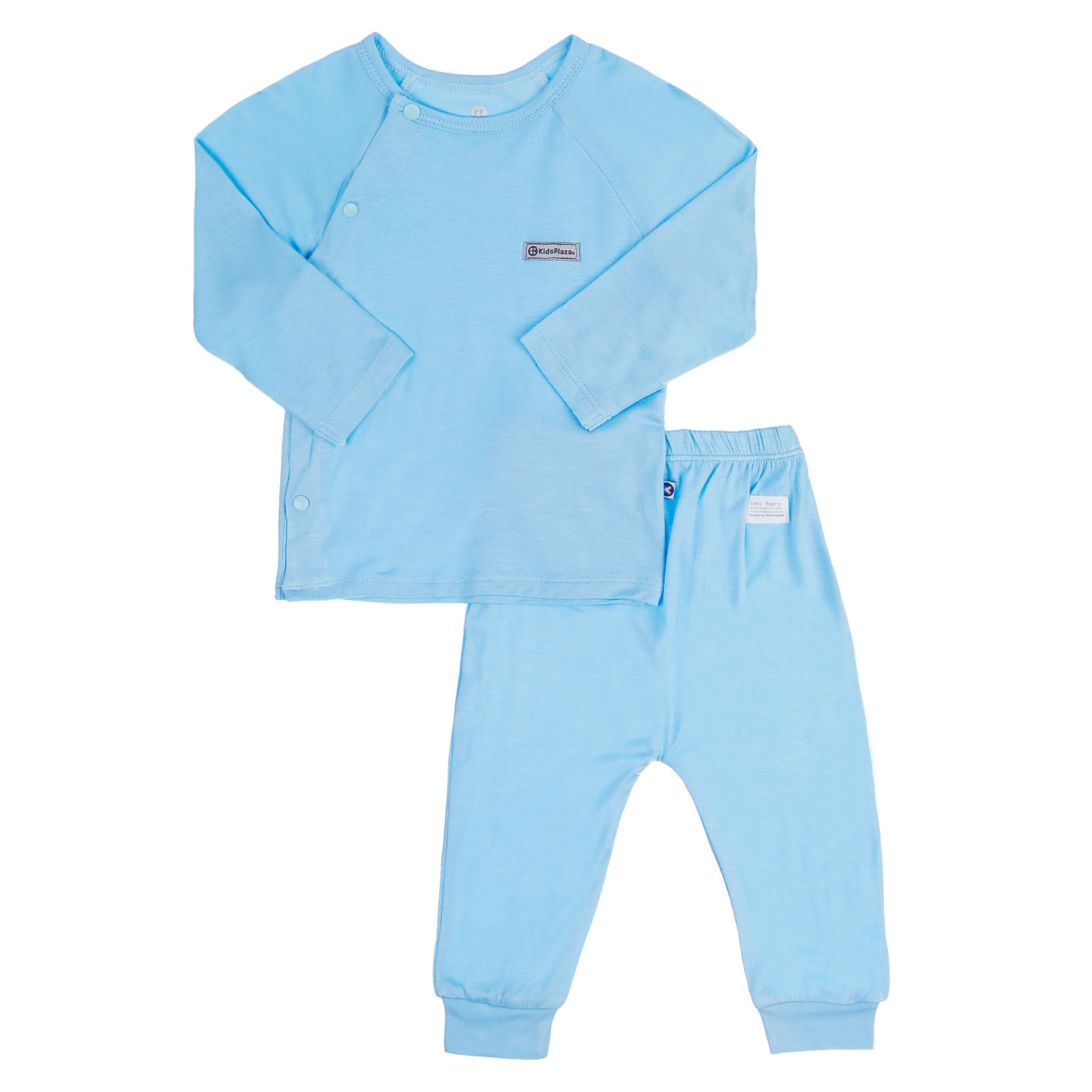 Bộ quần áo sơ sinh dài cài lệch KidsPlaza M21T hình 1