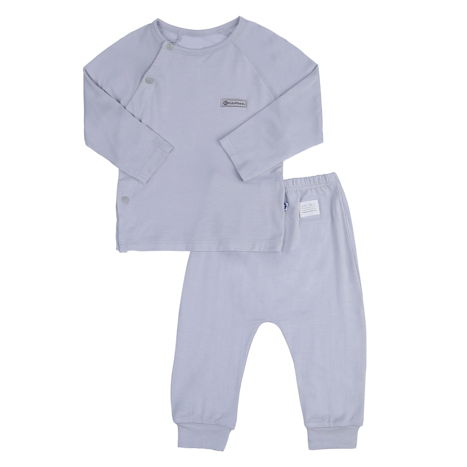 Bộ quần áo sơ sinh dài cài lệch KidsPlaza M21T hình 7