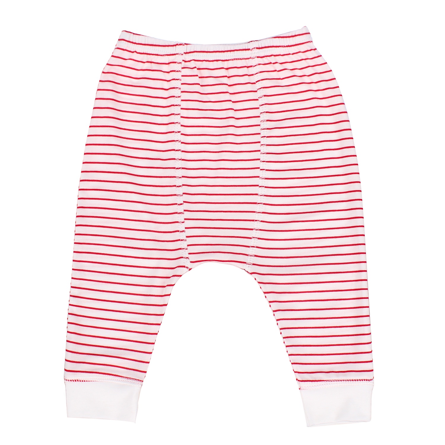 Bộ sơ sinh cài chéo dài tay Otis kẻ ngang KidsPlaza ND21H (Trắng Đỏ) hình 2