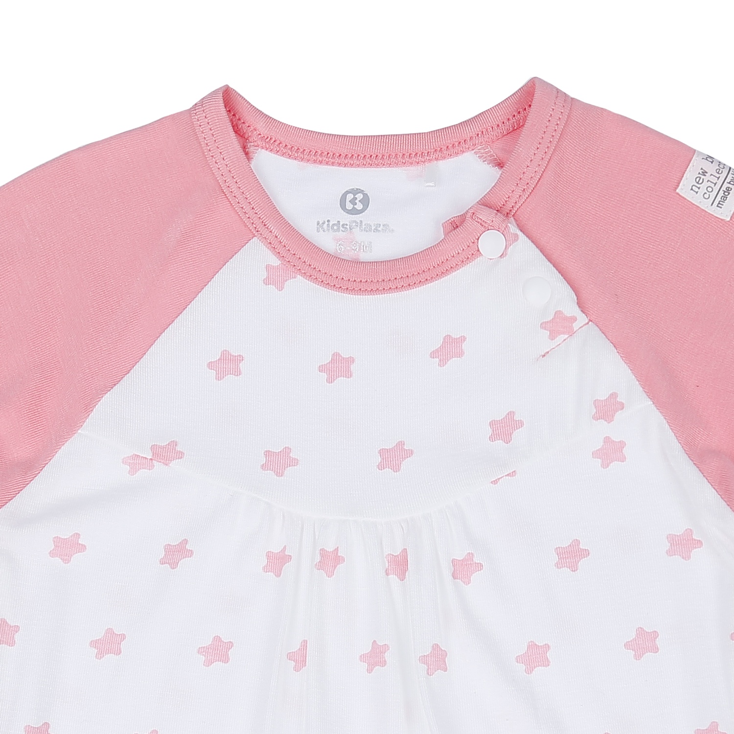 Body bẹn Otis in hình ngôi sao cho bé gái KidsPlaza ND21H (Trắng Hồng) hình 2