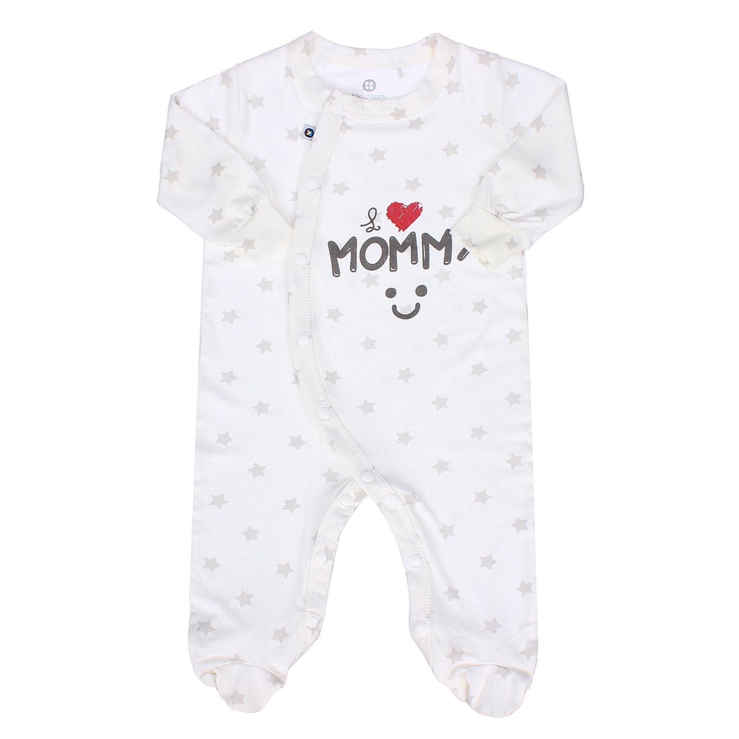 Body dài tay Otis in sao KidsPlaza ND21H (Trắng) hình 1