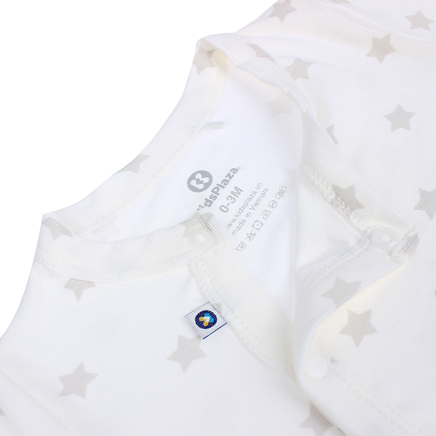 Body dài tay Otis in sao KidsPlaza ND21H (Trắng) hình 2