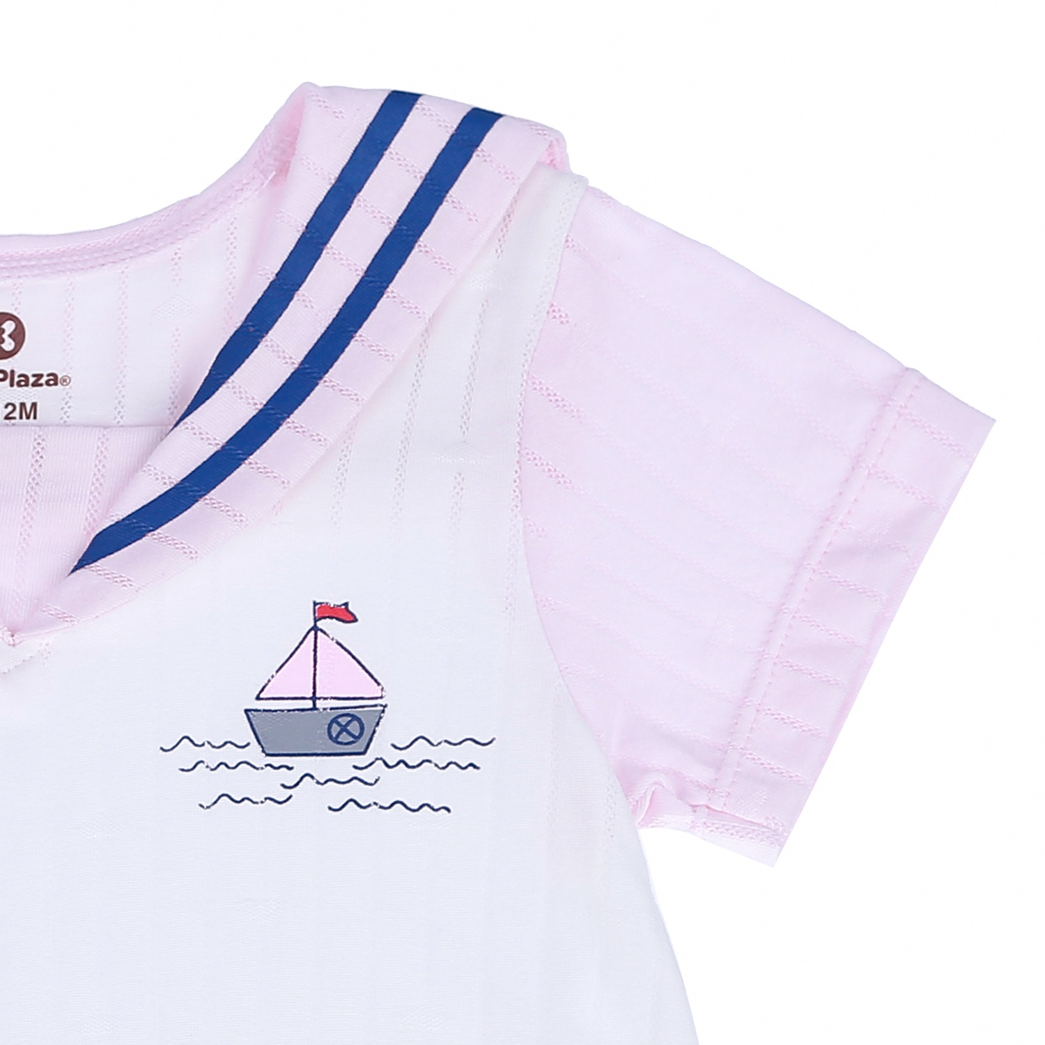 Body đùi cho bé gái KidsPlaza họa tiết cờ hải quân HN21H (Hồng) hình 4