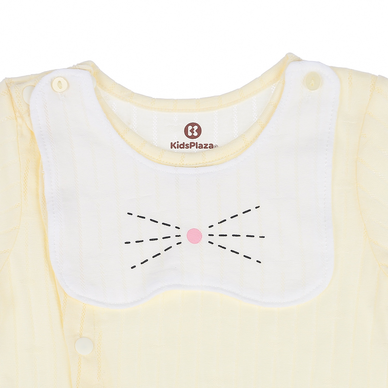 Body đùi cho bé trai KidsPlaza cổ yếm hình Gấu HN21H (Vàng) hình 2