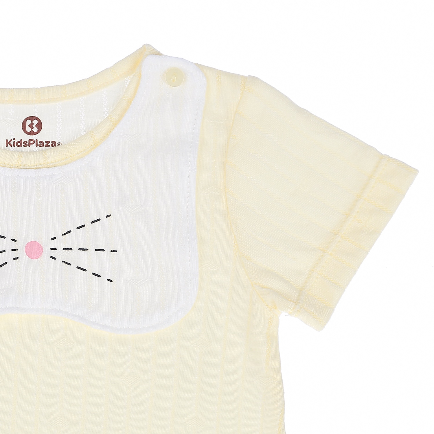 Body đùi cho bé trai KidsPlaza cổ yếm hình Gấu HN21H (Vàng) hình 3