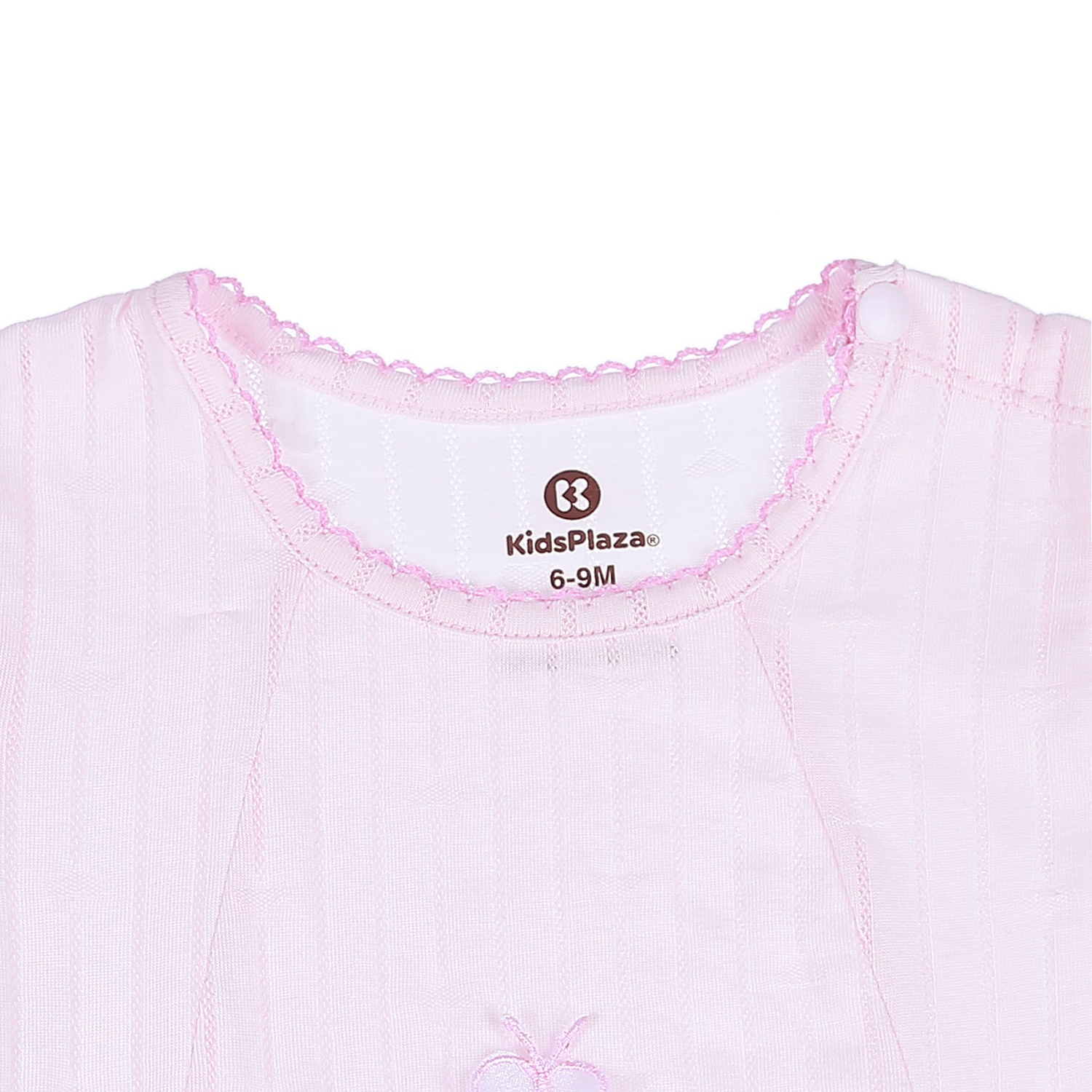 Body suit cộc tay bé gái KidsPlaza họa tiết bèo HN21H (Hồng) hình 2