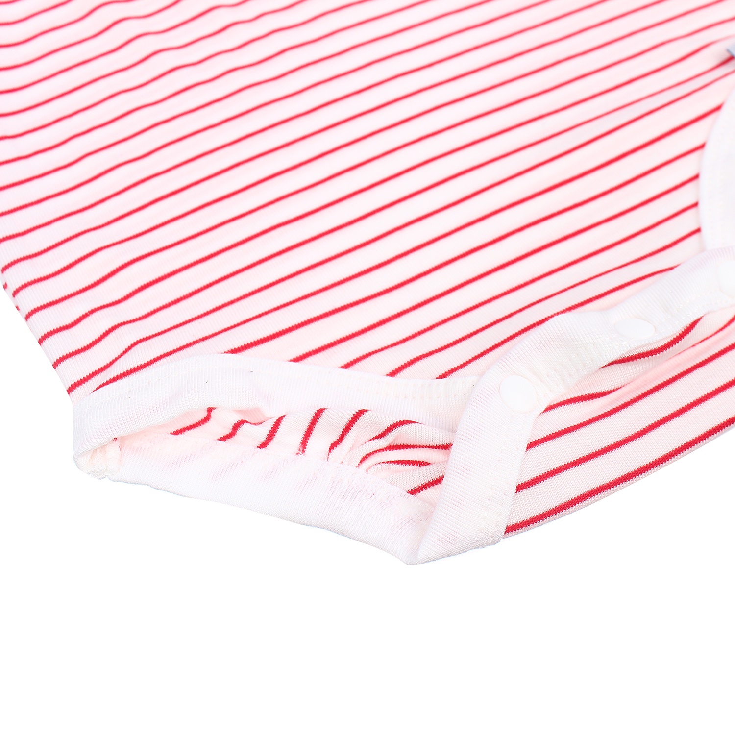 Body suit dài tay Otis kẻ ngang KidsPlaza ND21H (Trắng đỏ) hình 2